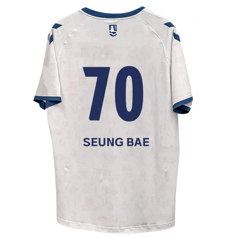 Danxen Męski Seung-Bae Jung #70 Królewski Niebieski Biały Wyjazdowa Koszulka 2026/27 Koszulki Klubowe
