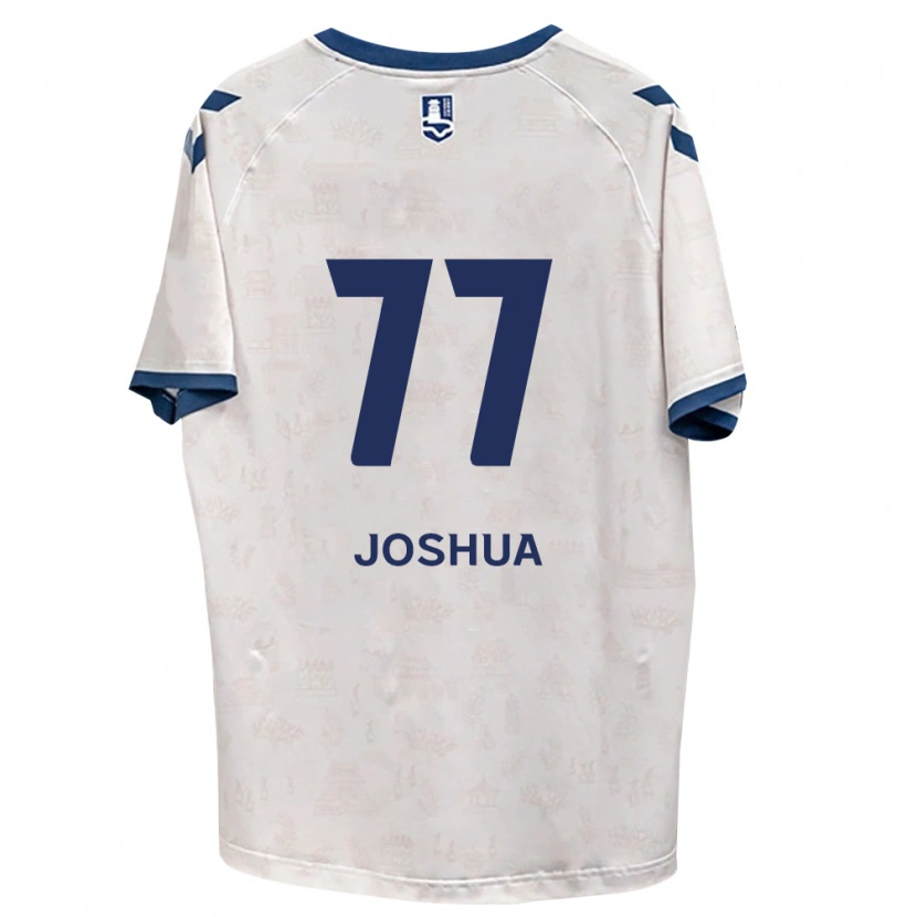 Danxen Męski Joshua Eui-Jin Chung #77 Królewski Niebieski Biały Wyjazdowa Koszulka 2026/27 Koszulki Klubowe