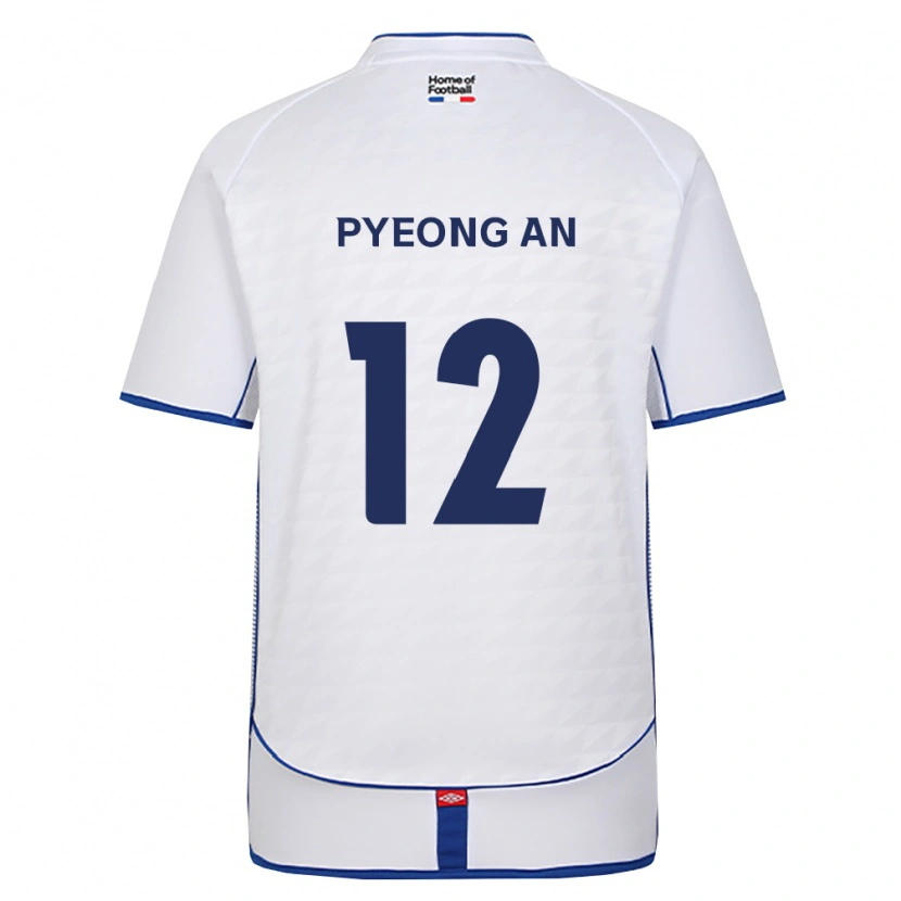 Danxen Męski Pyeong-An Lee #12 Czarny Biały Czerwony Wyjazdowa Koszulka 2026/27 Koszulki Klubowe