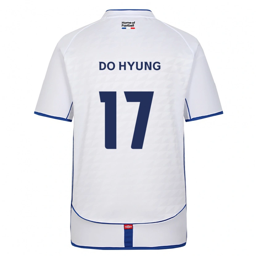 Danxen Męski Do-Hyung Ko #17 Czarny Biały Czerwony Wyjazdowa Koszulka 2026/27 Koszulki Klubowe