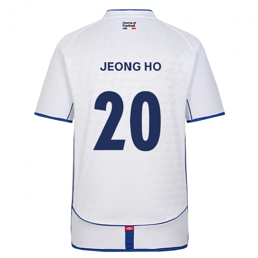 Danxen Męski Jeong-Ho Hong #20 Czarny Biały Czerwony Wyjazdowa Koszulka 2026/27 Koszulki Klubowe