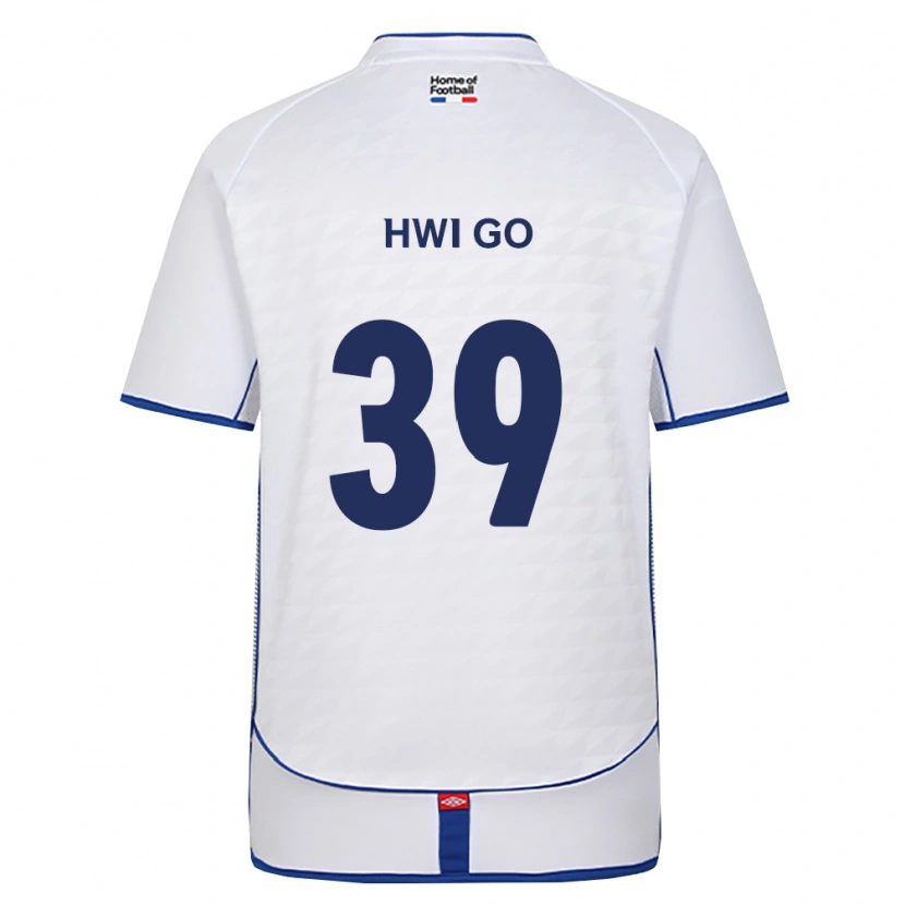 Danxen Męski Hwi-Go Lee #39 Czarny Biały Czerwony Wyjazdowa Koszulka 2026/27 Koszulki Klubowe