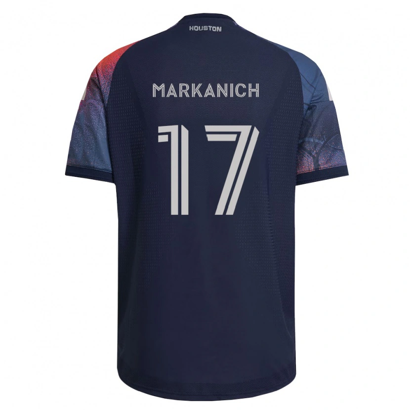 Danxen Męski Nick Markanich #17 Głęboki Niebieski Biały Pomarańczowy Wyjazdowa Koszulka 2026/27 Koszulki Klubowe