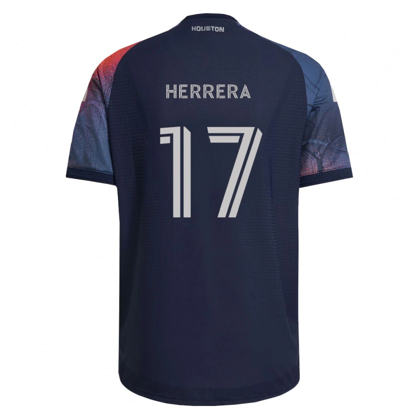 Danxen Męski D'alessandro Herrera #17 Głęboki Niebieski Biały Pomarańczowy Wyjazdowa Koszulka 2026/27 Koszulki Klubowe