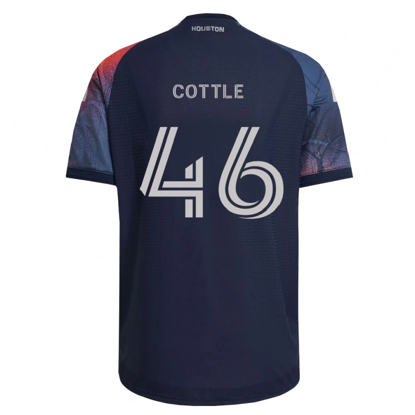 Danxen Męski Tristan Cottle #46 Głęboki Niebieski Biały Pomarańczowy Wyjazdowa Koszulka 2026/27 Koszulki Klubowe