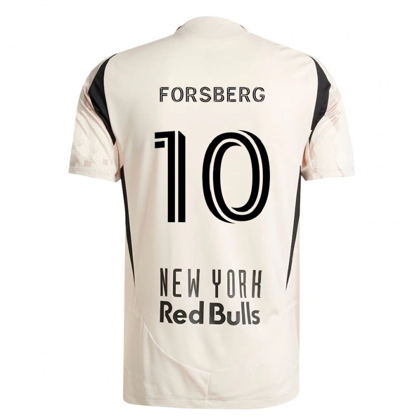 Danxen Męski Emil Forsberg #10 Kość Słoniowa Czerwony Czarny Wyjazdowa Koszulka 2026/27 Koszulki Klubowe