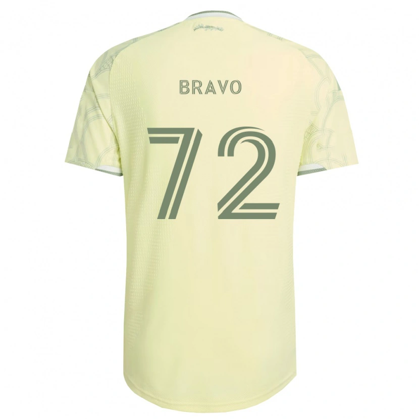 Danxen Męski Julian Bravo #72 Beżowy Biały Wyjazdowa Koszulka 2026/27 Koszulki Klubowe