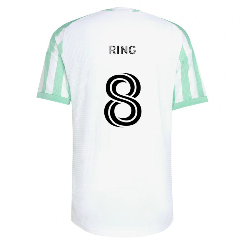 Danxen Męski Alexander Ring #8 Jasnozielony Czarny Biały Wyjazdowa Koszulka 2026/27 Koszulki Klubowe