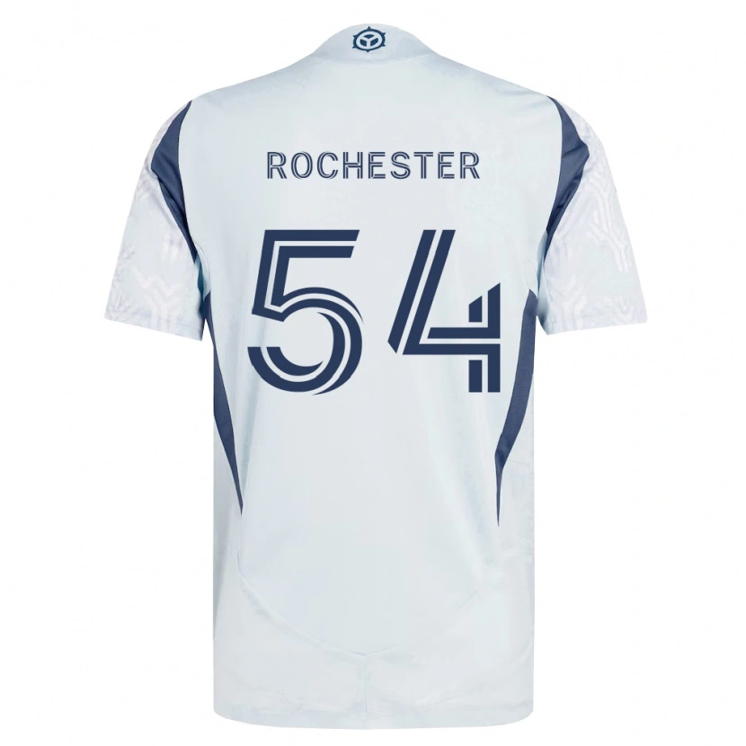 Danxen Męski Lamonth Rochester #54 Niebieski Szary Biały Wyjazdowa Koszulka 2026/27 Koszulki Klubowe