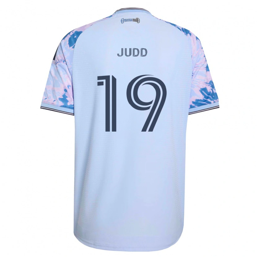Danxen Męski Preston Judd #19 Królewski Niebieski Biały Czarny Wyjazdowa Koszulka 2026/27 Koszulki Klubowe