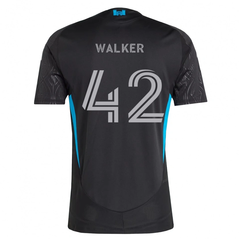 Danxen Męski Isaac Walker #42 Czarny Biały Błękitny Wyjazdowa Koszulka 2026/27 Koszulki Klubowe