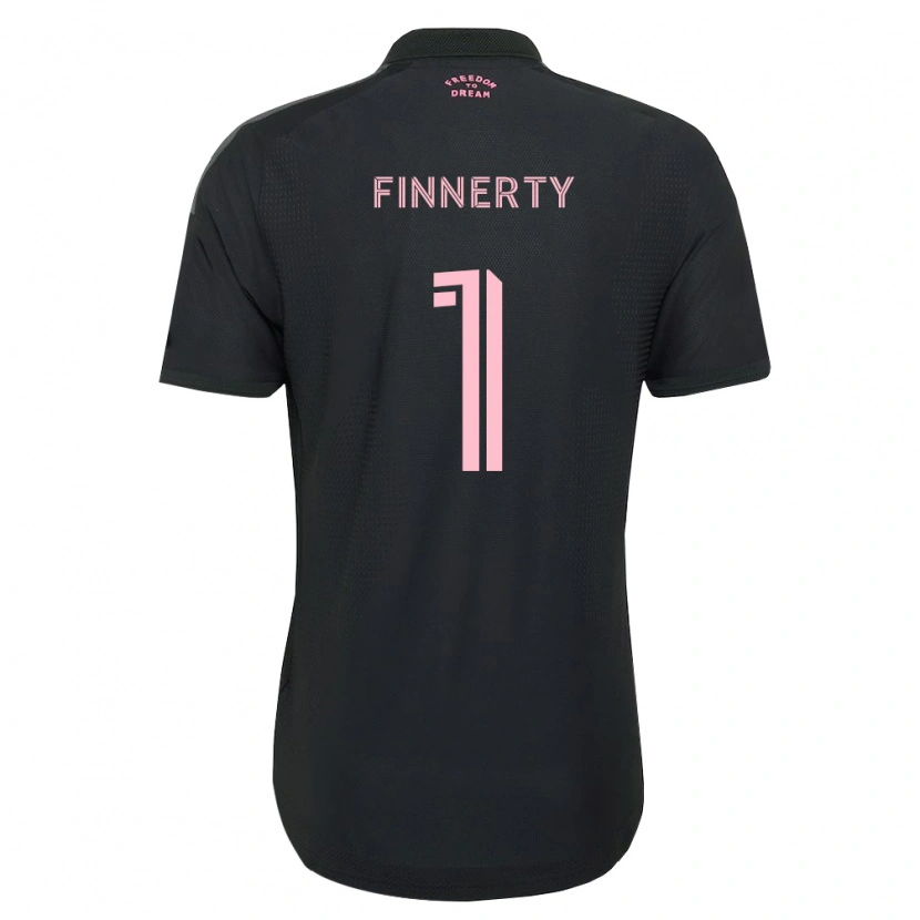 Danxen Męski Owen Finnerty #1 Różowy Czarny Biały Wyjazdowa Koszulka 2026/27 Koszulki Klubowe