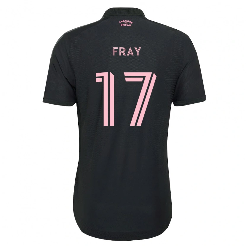 Danxen Męski Ian Fray #17 Różowy Czarny Biały Wyjazdowa Koszulka 2026/27 Koszulki Klubowe
