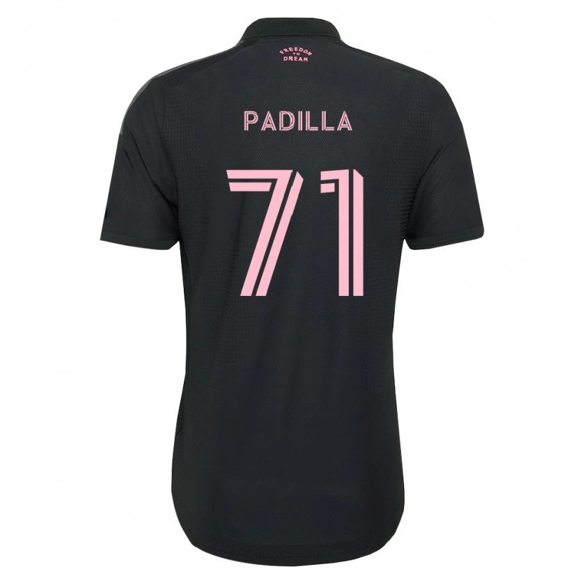 Danxen Męski Alexander Padilla #71 Różowy Czarny Biały Wyjazdowa Koszulka 2026/27 Koszulki Klubowe