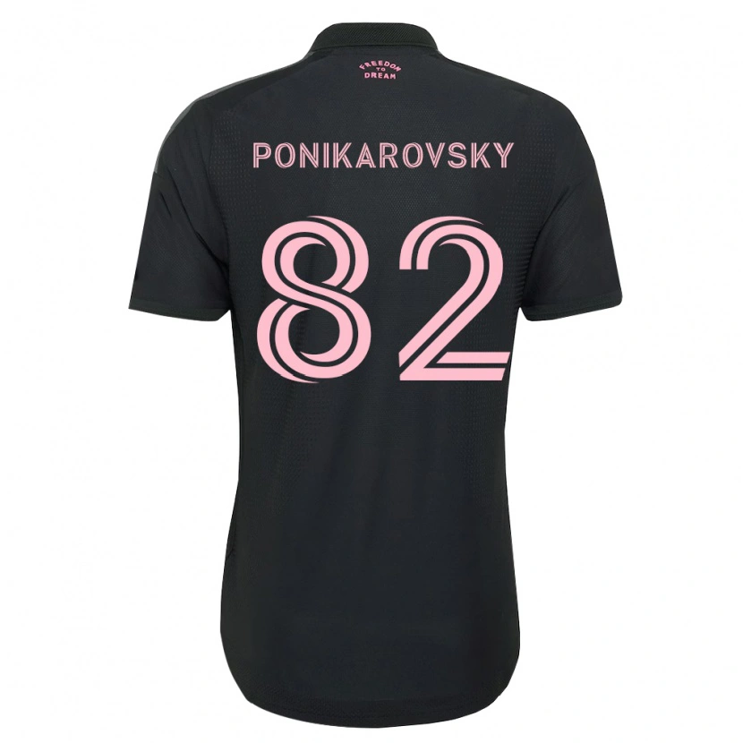 Danxen Męski Max Ponikarovsky #82 Różowy Czarny Biały Wyjazdowa Koszulka 2026/27 Koszulki Klubowe