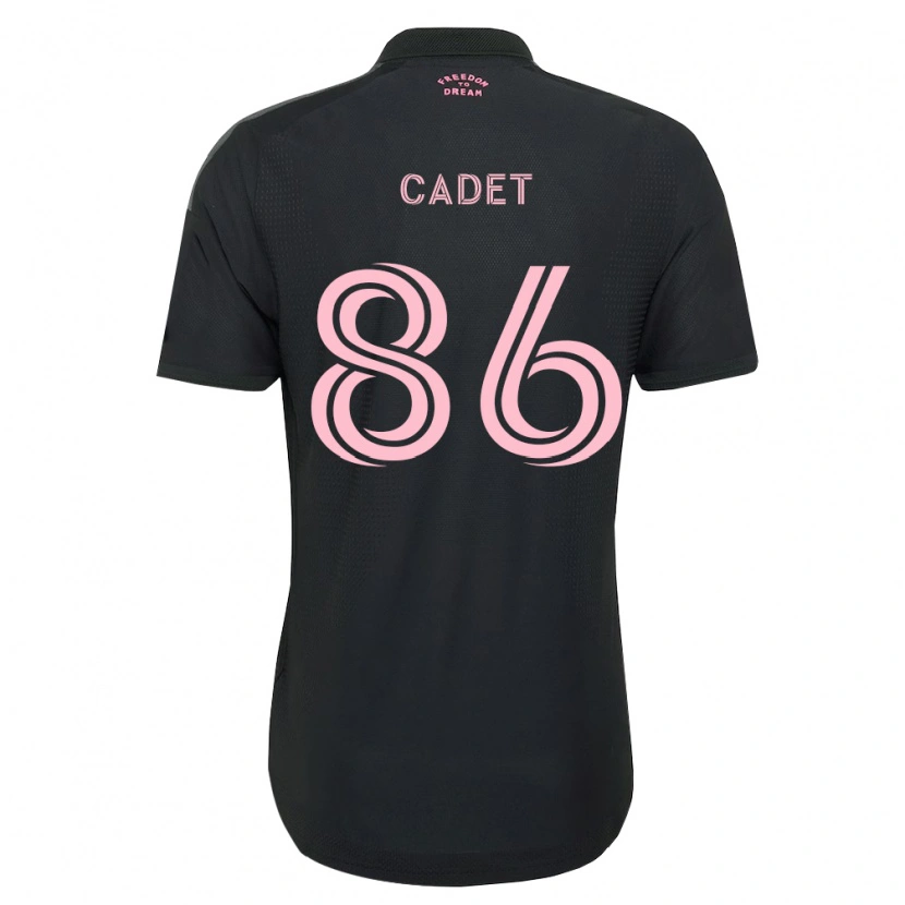 Danxen Męski Zidane Cadet #86 Różowy Czarny Biały Wyjazdowa Koszulka 2026/27 Koszulki Klubowe