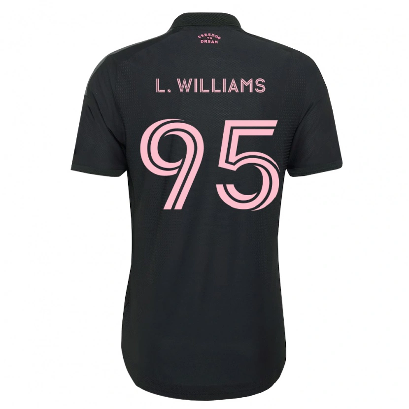 Danxen Męski Levi Williams #95 Różowy Czarny Biały Wyjazdowa Koszulka 2026/27 Koszulki Klubowe