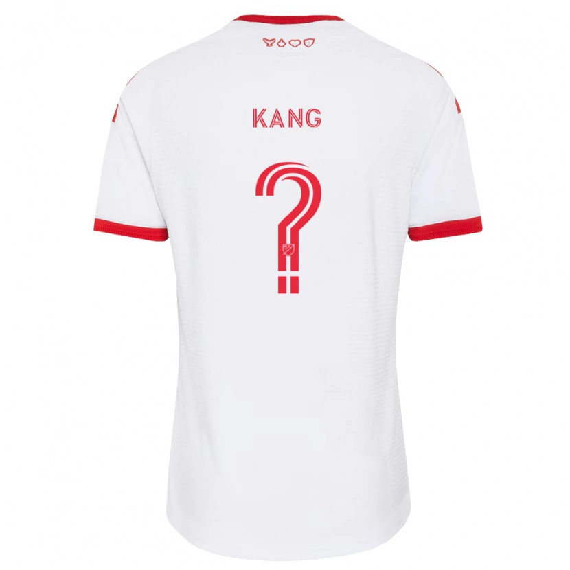 Danxen Męski Ethan Kang #0 Biały Czerwony Czarny Wyjazdowa Koszulka 2026/27 Koszulki Klubowe