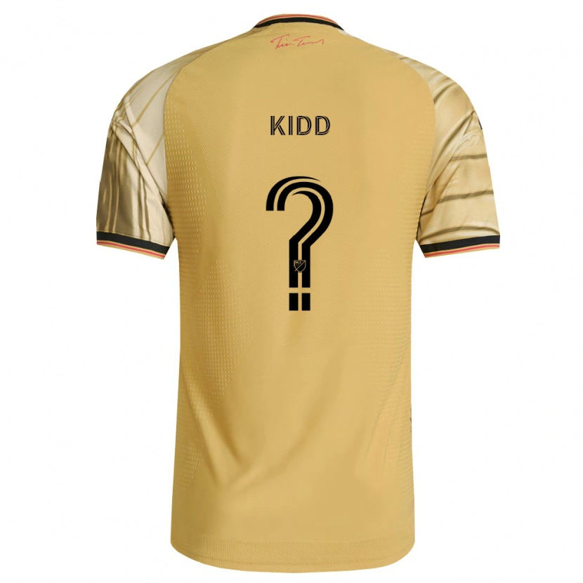 Danxen Męski Matteo Kidd #0 Brązowy Żółty Czarny Wyjazdowa Koszulka 2026/27 Koszulki Klubowe