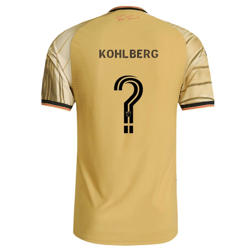 Danxen Męski Andrew Kohlberg #0 Brązowy Żółty Czarny Wyjazdowa Koszulka 2026/27 Koszulki Klubowe