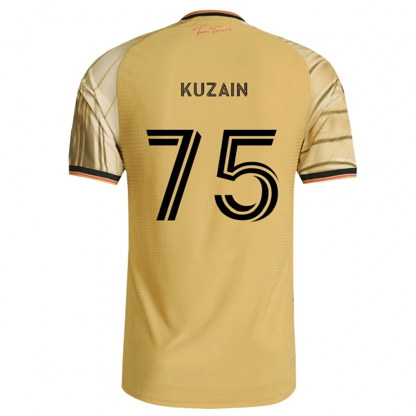 Danxen Męski Wan Kuzain #75 Brązowy Żółty Czarny Wyjazdowa Koszulka 2026/27 Koszulki Klubowe