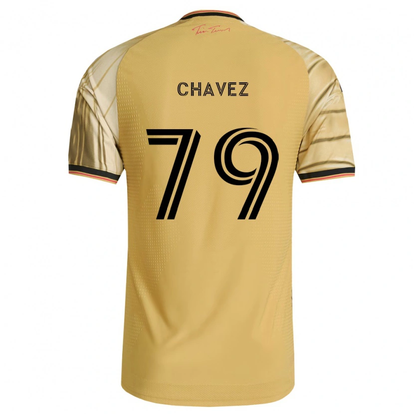 Danxen Męski Emiliano Chavez #79 Brązowy Żółty Czarny Wyjazdowa Koszulka 2026/27 Koszulki Klubowe