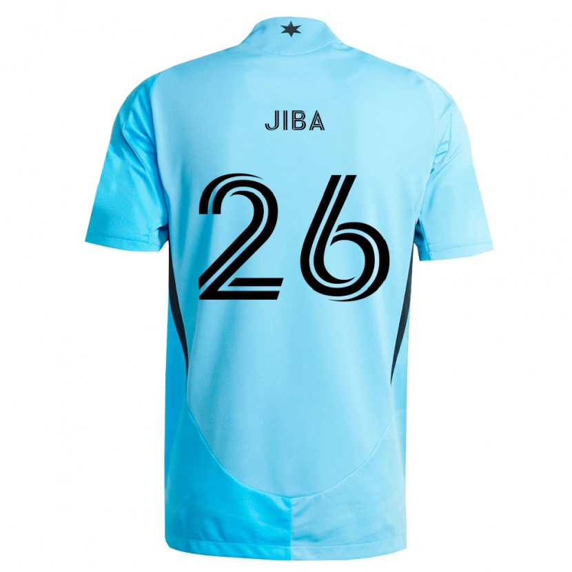 Danxen Męski Ryen Jiba #26 Jasny Niebieski Czarny Wyjazdowa Koszulka 2026/27 Koszulki Klubowe
