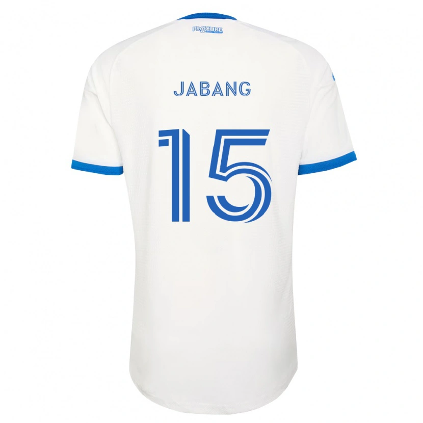 Danxen Męski Ousman Jabang #15 Błękitny Biały Wyjazdowa Koszulka 2026/27 Koszulki Klubowe