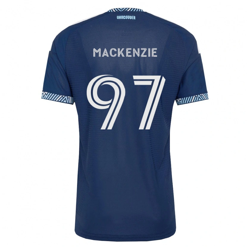 Danxen Męski Liam Mackenzie #97 Głęboki Niebieski Biały Wyjazdowa Koszulka 2026/27 Koszulki Klubowe