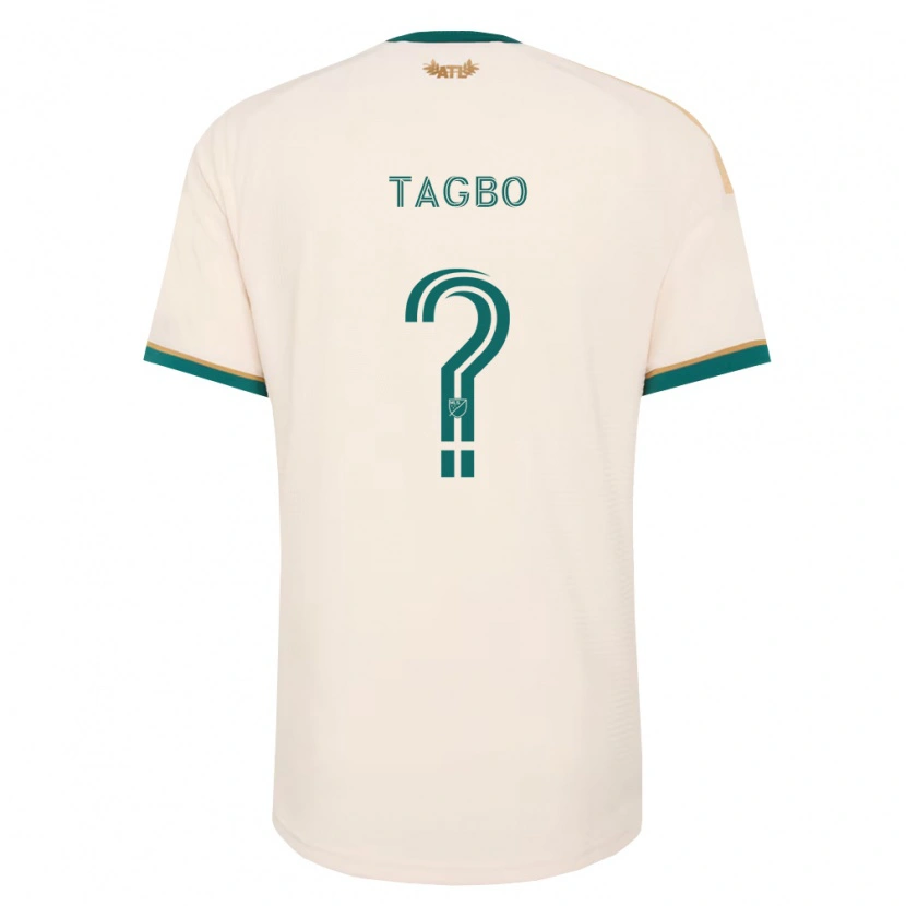Danxen Męski Daniel Tagbo #0 Szampan Zielony Wyjazdowa Koszulka 2026/27 Koszulki Klubowe