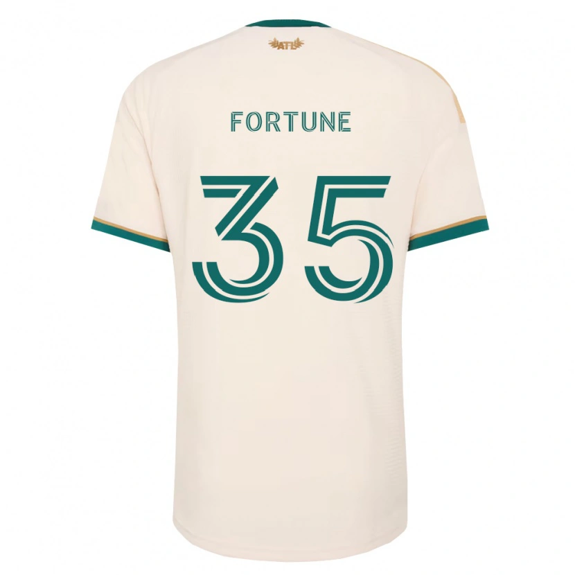 Danxen Męski Ajani Fortune #35 Szampan Zielony Wyjazdowa Koszulka 2026/27 Koszulki Klubowe