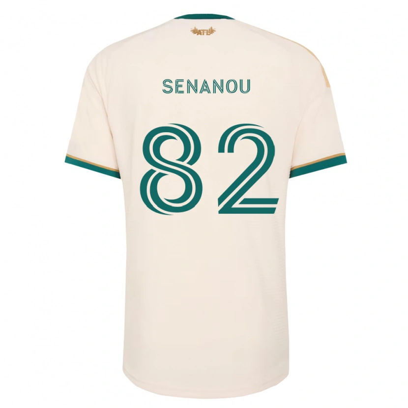 Danxen Męski Matthew Senanou #82 Szampan Zielony Wyjazdowa Koszulka 2026/27 Koszulki Klubowe