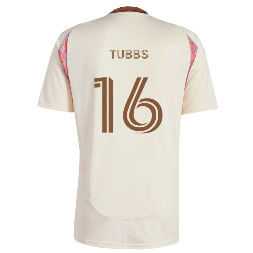 Danxen Męski Garrison Tubbs #16 Kość Słoniowa Różowy Wyjazdowa Koszulka 2026/27 Koszulki Klubowe