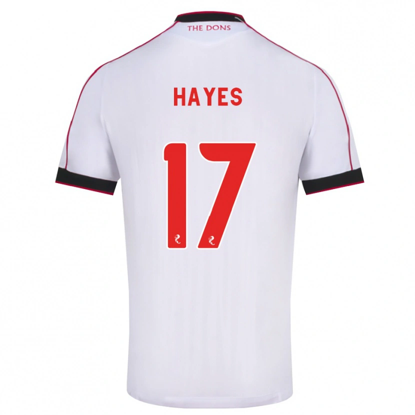 Danxen Męski Jonny Hayes #17 Czarny Czerwony Biały Wyjazdowa Koszulka 2026/27 Koszulki Klubowe