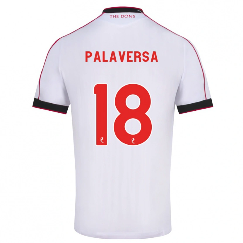 Danxen Męski Ante Palaversa #18 Czarny Czerwony Biały Wyjazdowa Koszulka 2026/27 Koszulki Klubowe