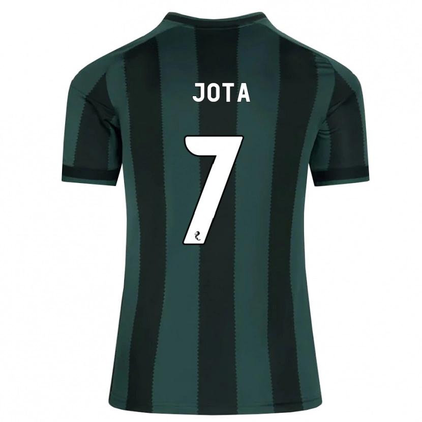 Danxen Męski Jota #7 Ciemny Szary Łupek Czarny Wyjazdowa Koszulka 2026/27 Koszulki Klubowe