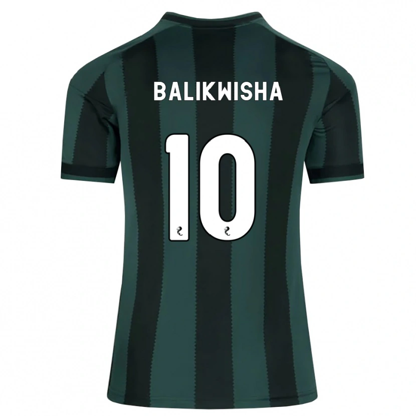 Danxen Męski Michel-Ange Balikwisha #10 Ciemny Szary Łupek Czarny Wyjazdowa Koszulka 2026/27 Koszulki Klubowe