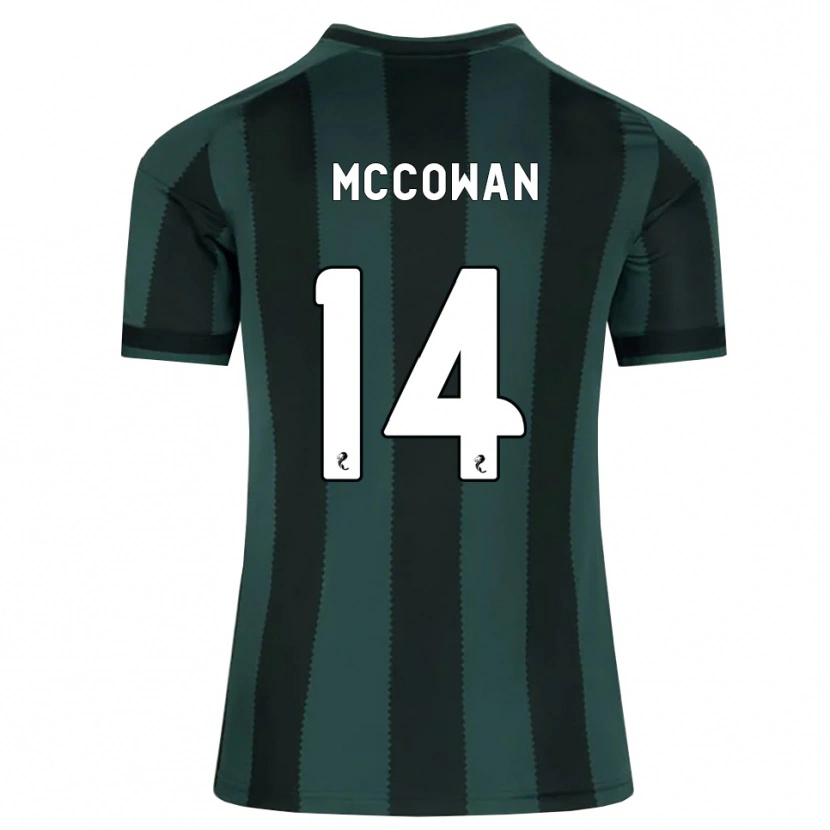 Danxen Męski Luke Mccowan #14 Ciemny Szary Łupek Czarny Wyjazdowa Koszulka 2026/27 Koszulki Klubowe