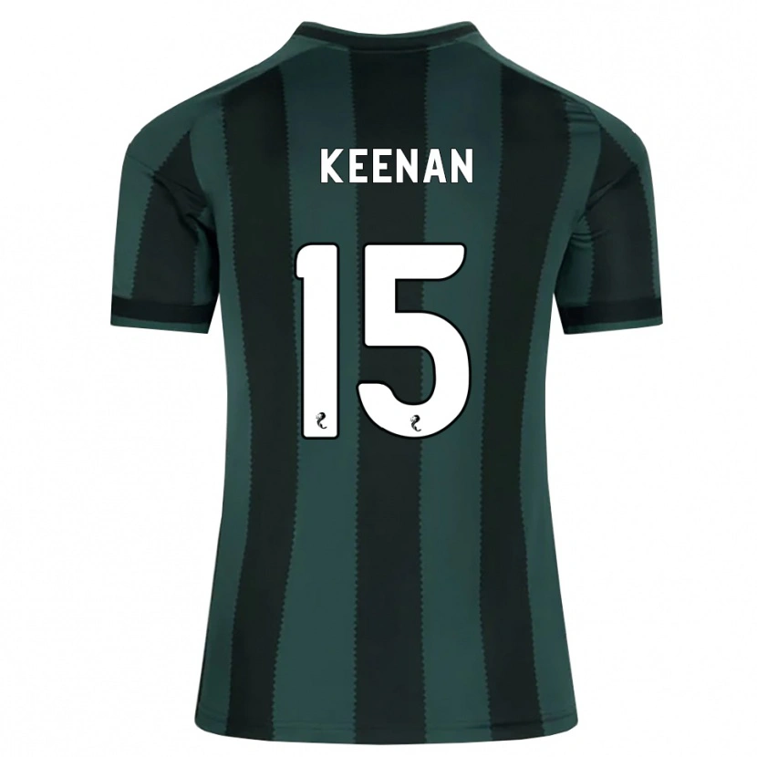 Danxen Męski Calvin Keenan #15 Ciemny Szary Łupek Czarny Wyjazdowa Koszulka 2026/27 Koszulki Klubowe