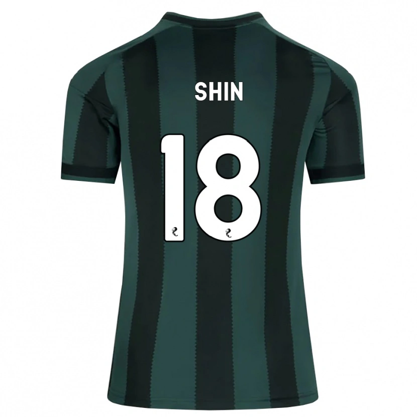 Danxen Męski Shin Yamada #18 Ciemny Szary Łupek Czarny Wyjazdowa Koszulka 2026/27 Koszulki Klubowe