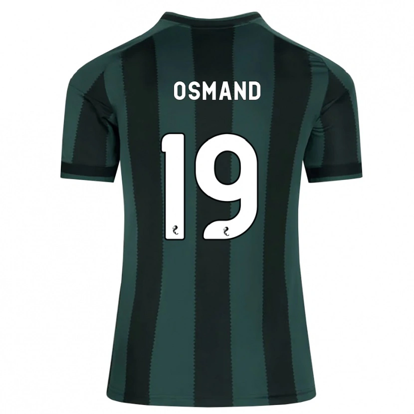 Danxen Męski Callum Osmand #19 Ciemny Szary Łupek Czarny Wyjazdowa Koszulka 2026/27 Koszulki Klubowe