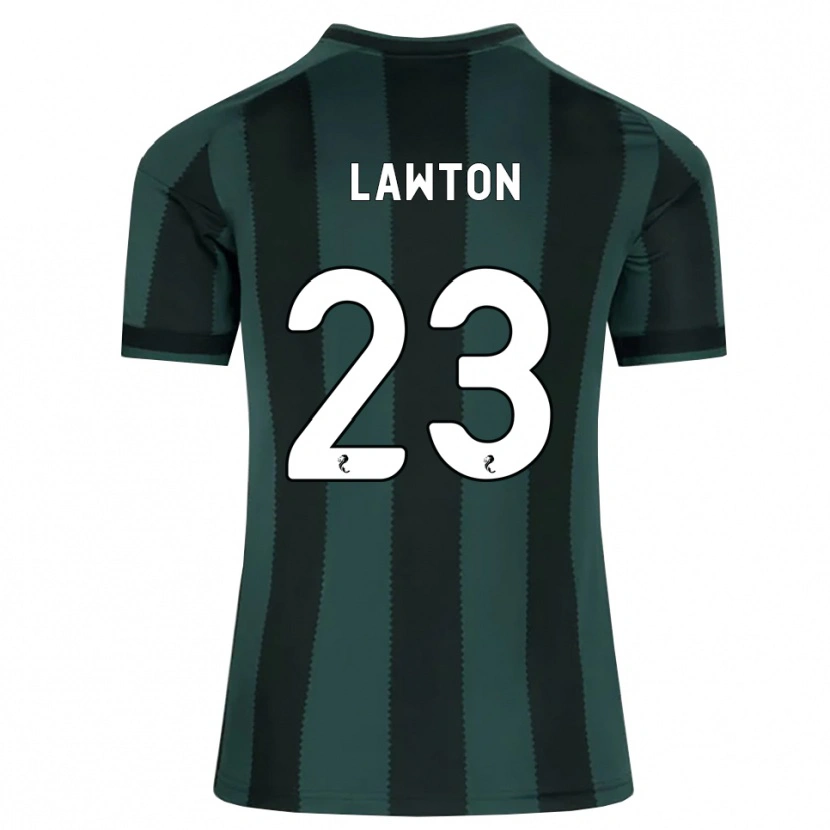 Danxen Męski Emma Lawton #23 Ciemny Szary Łupek Czarny Wyjazdowa Koszulka 2026/27 Koszulki Klubowe