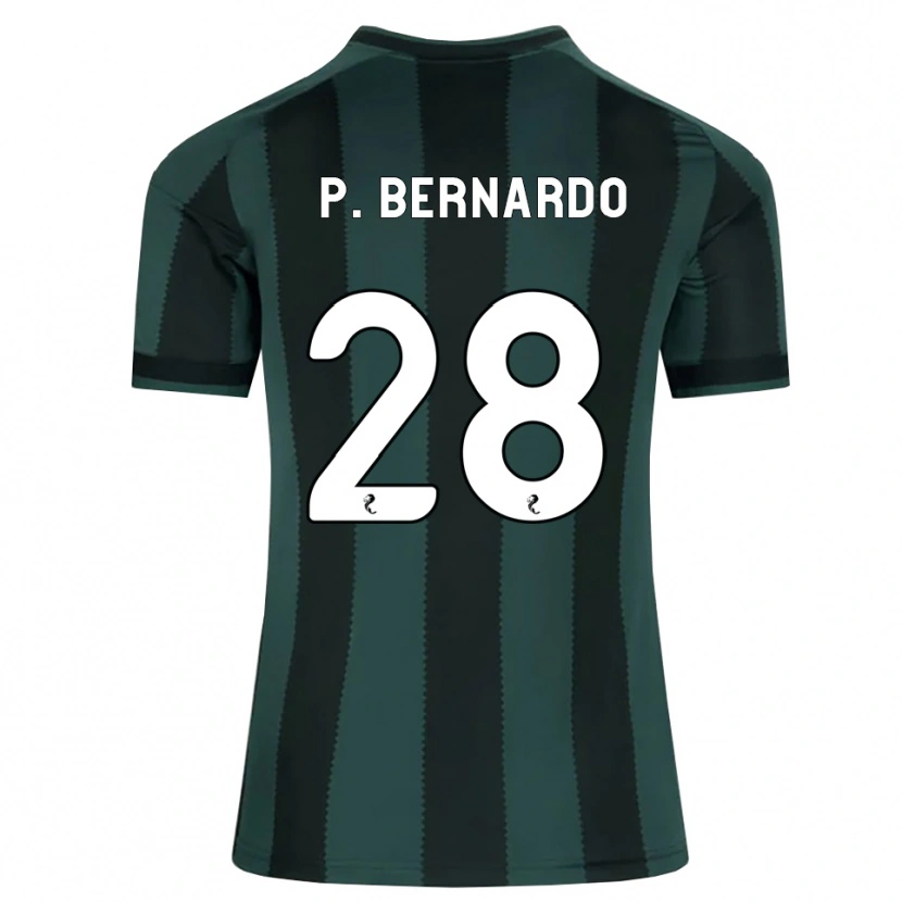 Danxen Męski Paulo Bernardo #28 Ciemny Szary Łupek Czarny Wyjazdowa Koszulka 2026/27 Koszulki Klubowe