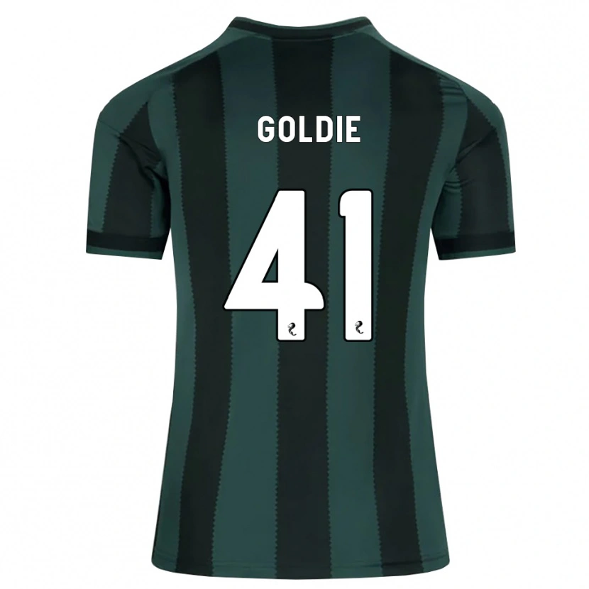 Danxen Męski Clare Goldie #41 Ciemny Szary Łupek Czarny Wyjazdowa Koszulka 2026/27 Koszulki Klubowe