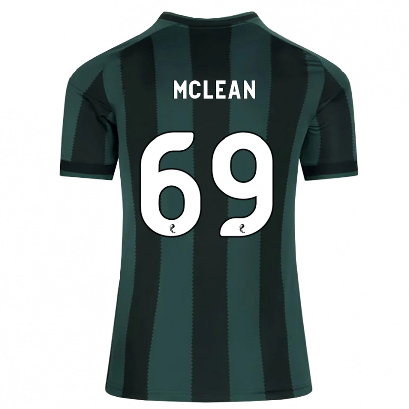 Danxen Męski Kai Mclean #69 Ciemny Szary Łupek Czarny Wyjazdowa Koszulka 2026/27 Koszulki Klubowe