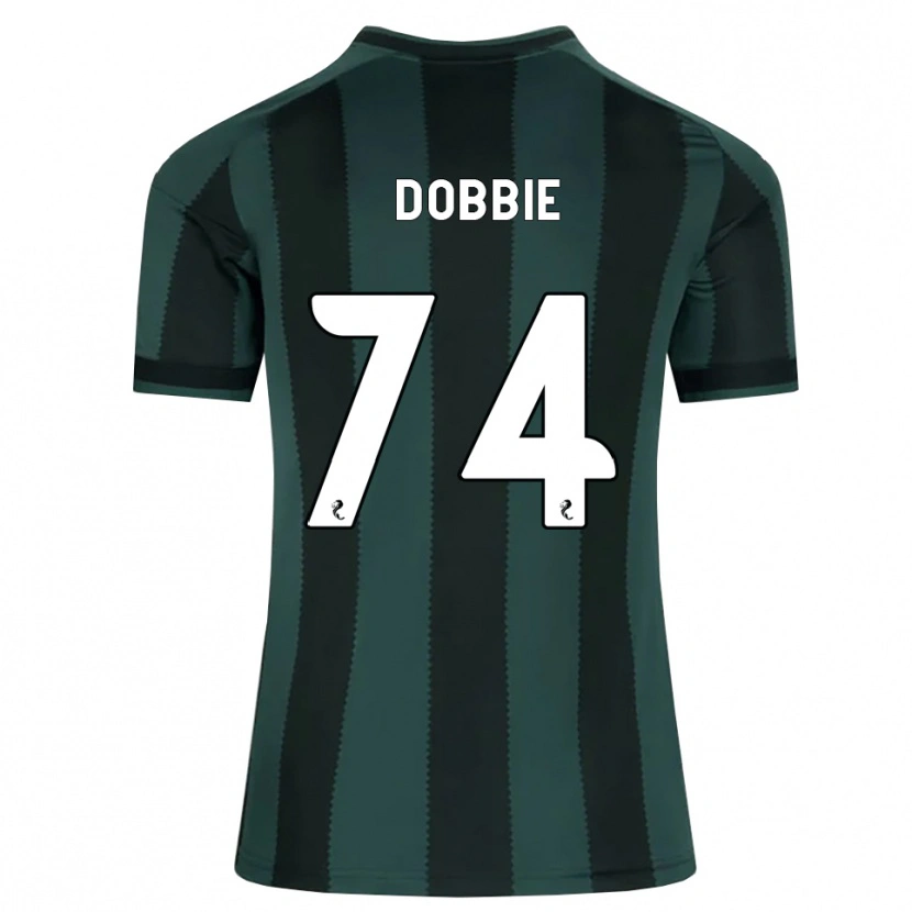 Danxen Męski Lewis Dobbie #74 Ciemny Szary Łupek Czarny Wyjazdowa Koszulka 2026/27 Koszulki Klubowe