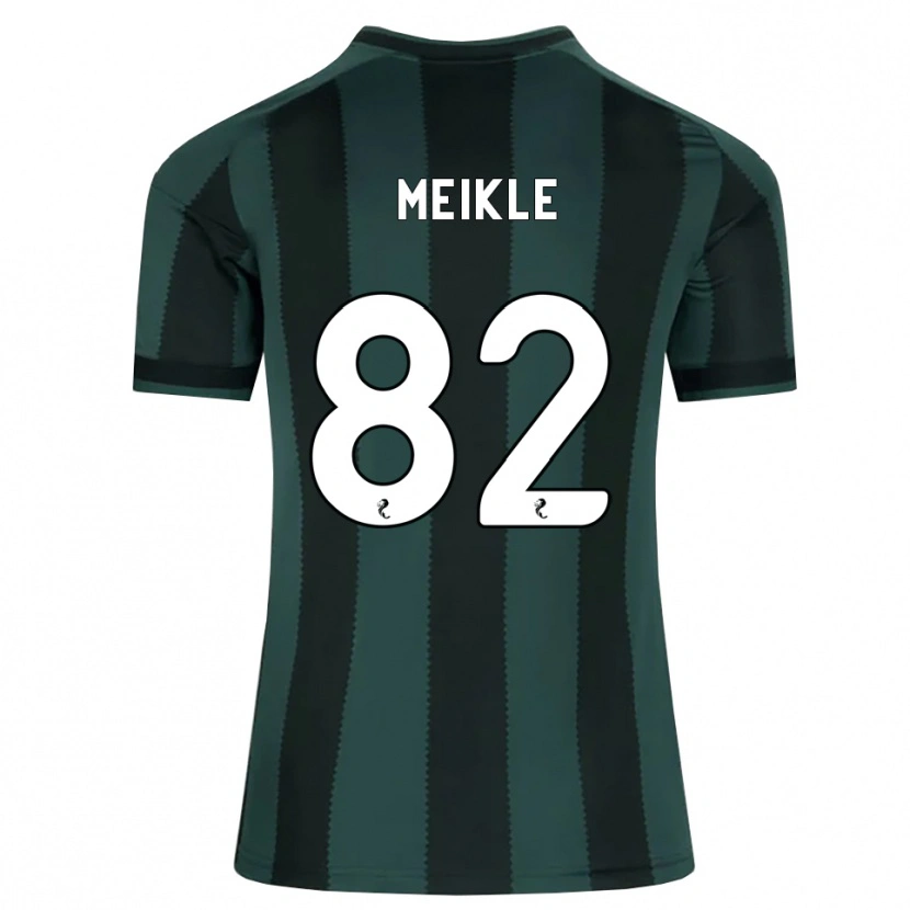 Danxen Męski Jamie Meikle #82 Ciemny Szary Łupek Czarny Wyjazdowa Koszulka 2026/27 Koszulki Klubowe