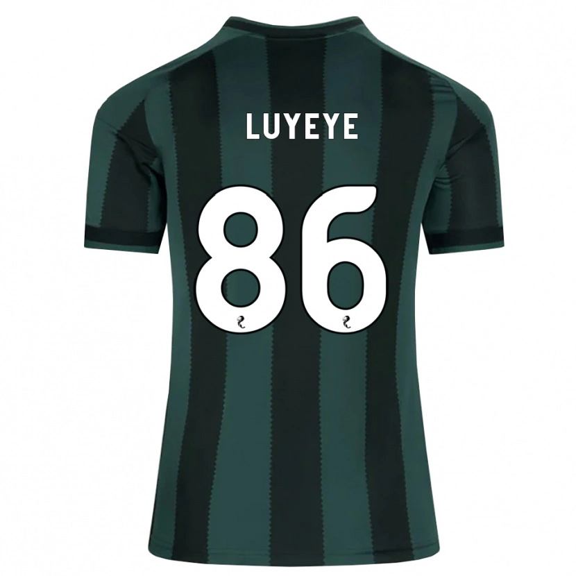 Danxen Męski Benny-Jackson Luyeye #86 Ciemny Szary Łupek Czarny Wyjazdowa Koszulka 2026/27 Koszulki Klubowe