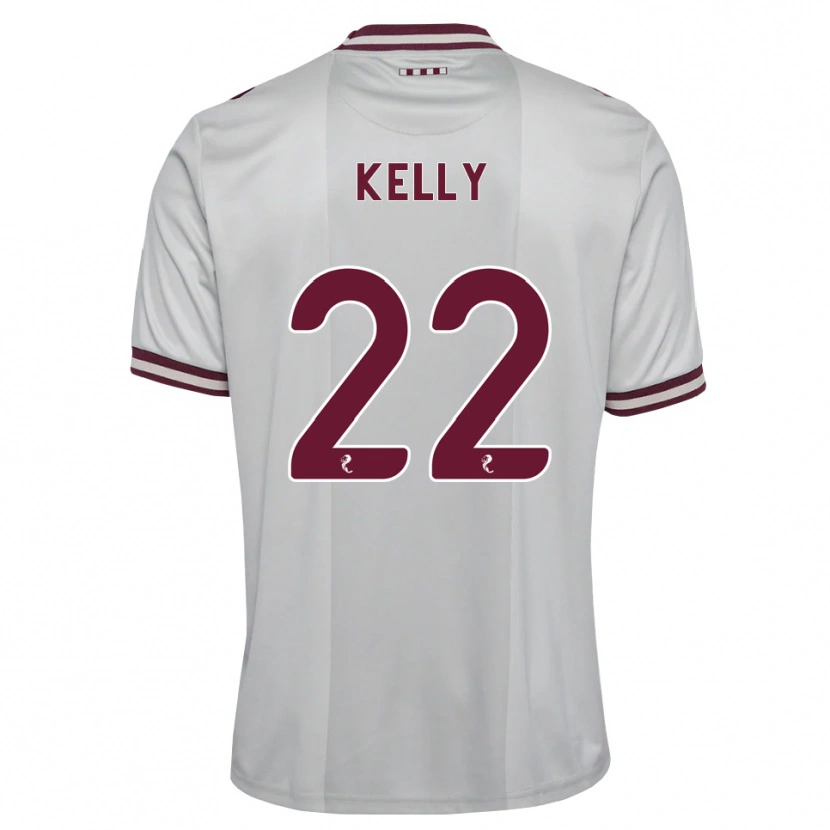 Danxen Męski Ryan Kelly #22 Biały Bordowy Wyjazdowa Koszulka 2026/27 Koszulki Klubowe