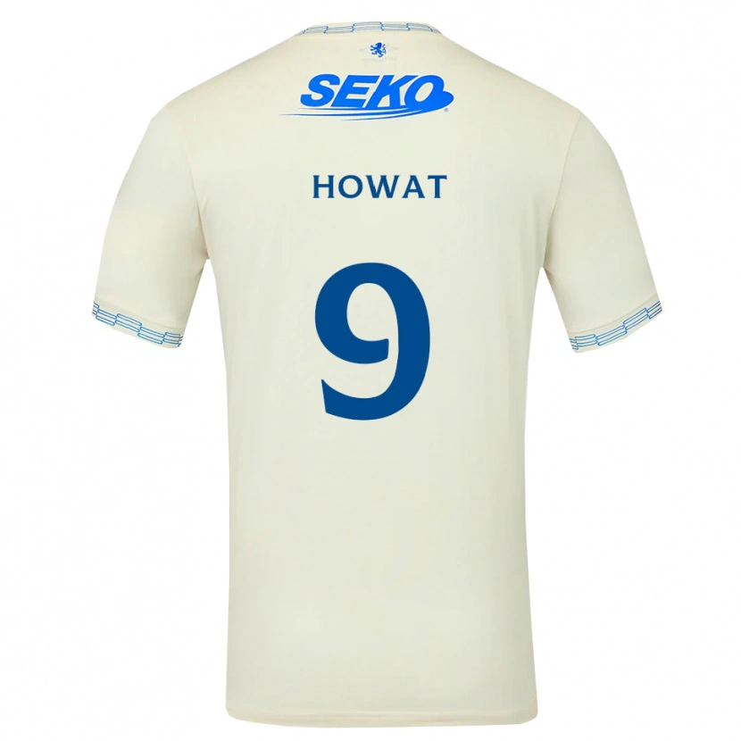 Danxen Męski Kirsty Howat #9 Jasny Błękitny Biały Wyjazdowa Koszulka 2026/27 Koszulki Klubowe